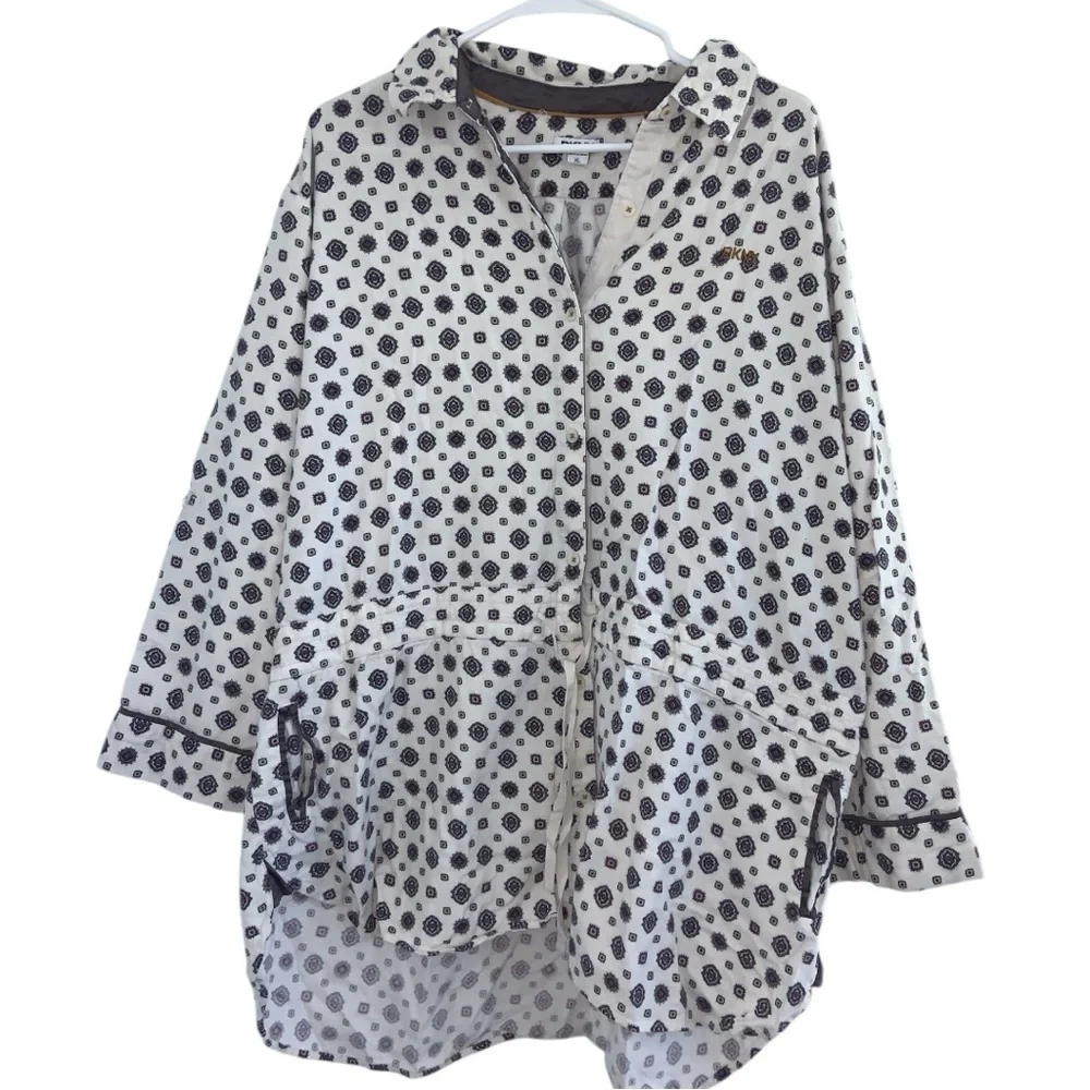 DKNY Luxury Flannel Sleep Shirt